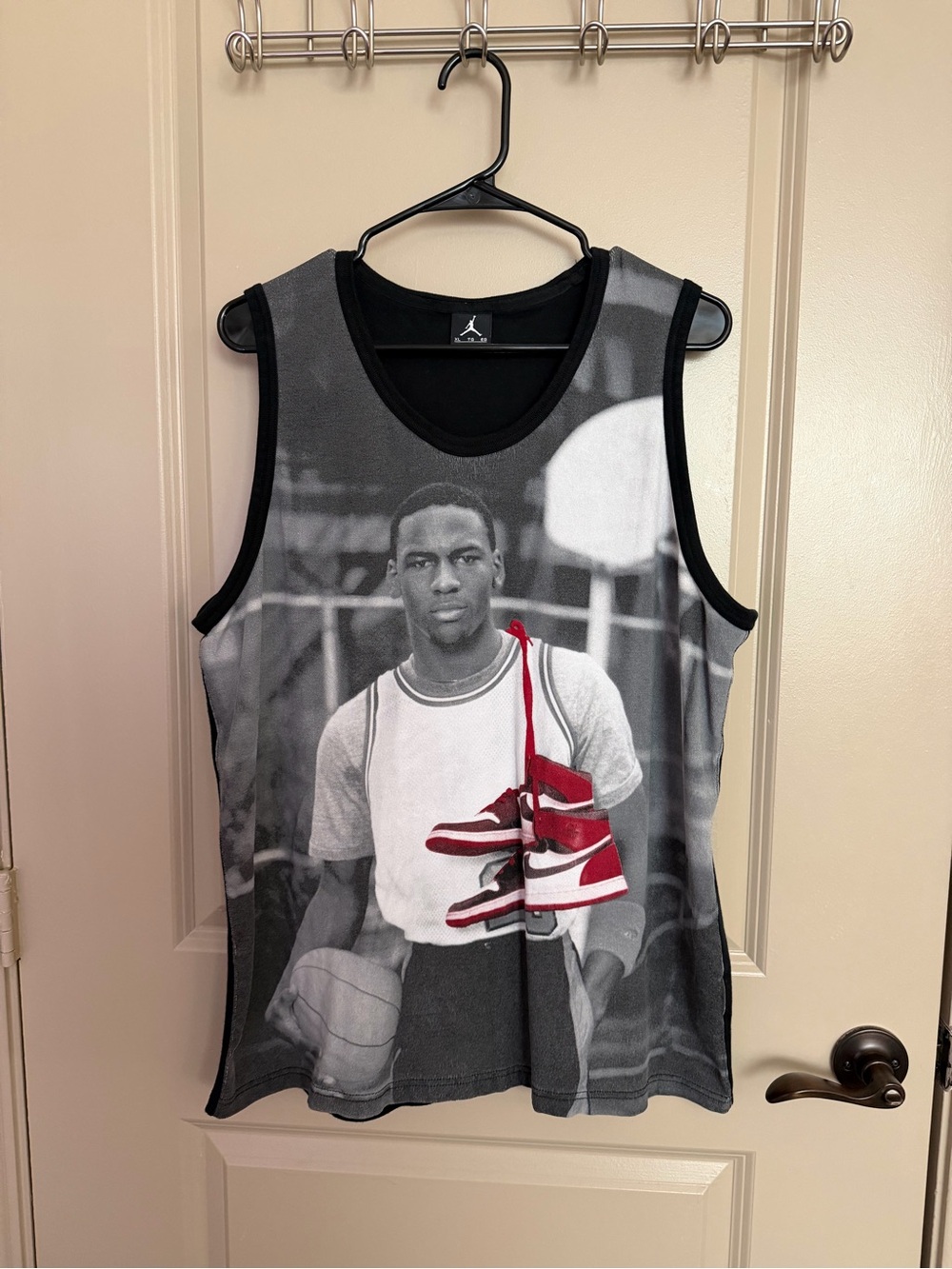 Jordan AJ1 Photo Graphic Tank – Black XL